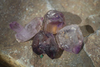 Natural Mini Smokey Amethyst Crystals  x 70 From Chiredzi, Zimbabwe