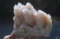 Natural Pale Spirit Ametrine Quartz Clusters  x 3 From Boekenhouthoek, South Africa - Toprock Gemstones and Minerals 