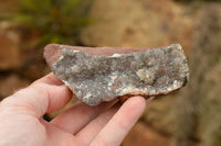 Natural Drusy Dolomite With Malachite On Hematite Matrix  x 4 From Kakanda, Congo - TopRock