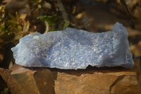 Natural Etched Blue Chalcedony Agate Specimen x 1 From Nsanje, Malawi