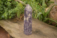 Polished Purple Lepidolite Point  x 1 From Madagascar