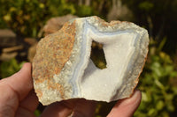 Natural Blue Lace Agate Geode Specimens  x 12 From Nsanje, Malawi - TopRock