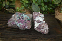 Natural Pink Salrose Cobaltion Dolomite Specimens  x 2 From Kakanda, Congo