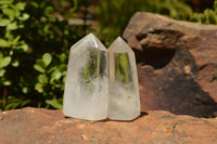 Polished Clear Quartz Crystal Points x 24 From Madagascar - TopRock