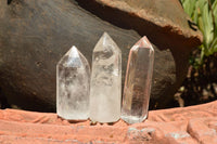 Polished Clear Quartz Crystal Points x 24 From Madagascar - TopRock