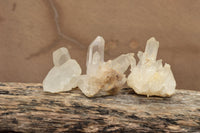 Natural Mini to Small Mixed Optic Quartz Clusters  x 63 From Mandrosonoro, Madagascar - TopRock