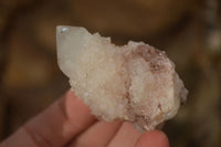 Natural White Fairy Spirit Quartz Clusters x 12 From Boekenhouthoek, South Africa