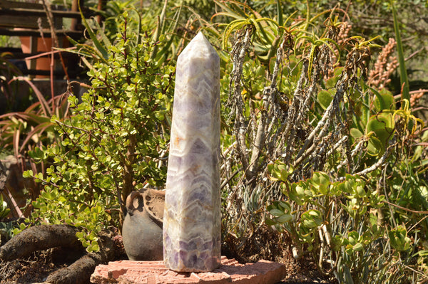 Polished Extra Large Dream Amethyst Tower x 1 From Madagascar - TopRock