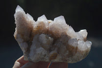 Natural Pale Spirit Ametrine Quartz Clusters  x 3 From Boekenhouthoek, South Africa - Toprock Gemstones and Minerals 