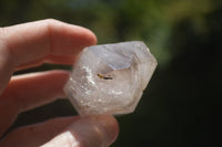 Polished Smokey Amethyst Window Quartz Crystals  x 7 From Madagascar - TopRock