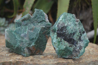 Natural Rough Green Jade Specimens  x 12 From Swaziland - Toprock Gemstones and Minerals 