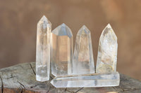 Polished Clear Quartz Crystal Points x 24 From Madagascar - TopRock