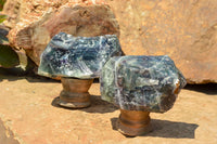 Natural Cobbed Watermelon Fluorite Specimens  x 5 From Uis, Namibia - TopRock