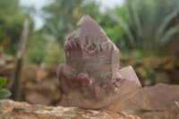 Natural Red Hematoid Quartz Specimens x 3 From Karoi, Zimbabwe - TopRock