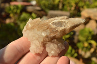 Natural Rare Hollow "Snow" Quartz Specimens (Some With Dog Tooth Calcite Crystals) x 24 From Albert Mountain, Lesotho - TopRock