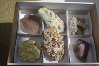 Natural Mixed Selection Of Minerals  x 6 From Namibia