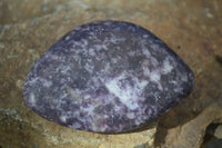 Polished Purple Lepidolite Free Forms  x 6 From Zimbabwe - Toprock Gemstones and Minerals 