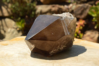 Natural Large Smokey Quartz Crystal With Polished Termination  x 1 From Melanje, Malawi - TopRock