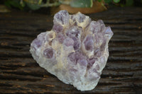 Natural Sugar Amethyst Clusters  x 4 From Zambia