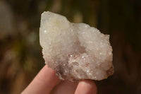 Natural White Fairy Spirit Quartz Clusters x 12 From Boekenhouthoek, South Africa