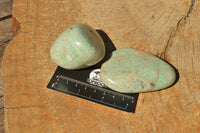 Polished Affordable Kobi Blue Amazonite Free Forms  x 12 From Zimbabwe - TopRock