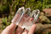 Polished Clear Quartz Crystal Points x 24 From Madagascar - TopRock