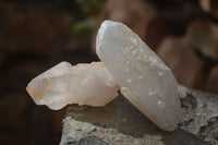 Natural Large Single Quartz Crystals  x 31 From Madagascar