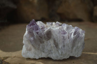 Natural Sugar Amethyst Clusters  x 4 From Zambia