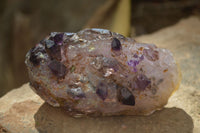 Natural Hand Made Chiredzi Amethyst Conglomerate Specimens x 6 From Chiredzi, Zimbabwe