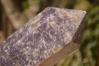 Polished  Purple Lepidolite Point x 1 From Madagascar