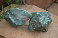 Natural Rough Green Jade Specimens  x 12 From Swaziland - Toprock Gemstones and Minerals 