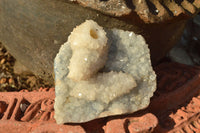 Natural Rare Hollow "Snow" Quartz Specimens (Some With Dog Tooth Calcite Crystals) x 24 From Albert Mountain, Lesotho - TopRock