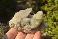 Natural Rare Hollow "Snow" Quartz Specimens (Some With Dog Tooth Calcite Crystals) x 24 From Albert Mountain, Lesotho - TopRock