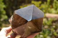 Natural Large Smokey Quartz Crystal With Polished Termination  x 1 From Melanje, Malawi - TopRock