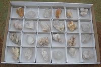 Natural Small Mixed Spirit Quartz Clusters / Crystals  x 24 From Boekenhouthoek, South Africa - TopRock