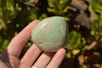 Polished Affordable Kobi Blue Amazonite Free Forms  x 12 From Zimbabwe - TopRock