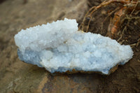 Natural Rare Hollow "Snow" Quartz Specimens (Some With Dog Tooth Calcite Crystals) x 24 From Albert Mountain, Lesotho - TopRock