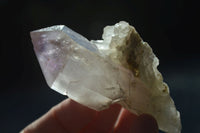 Natural Window Amethyst Quartz Crystals  x 12 From Ambatondrazaka, Madagascar - Toprock Gemstones and Minerals 