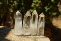 Polished Clear Quartz Crystal Points x 24 From Madagascar - TopRock