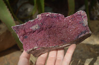 Natural Salrose Cobaltion Dolomite Specimens x 2 From Kakanda, Congo