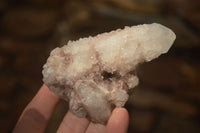 Natural White Fairy Spirit Quartz Clusters x 12 From Boekenhouthoek, South Africa