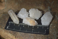 Natural Single White Spirit Quartz Crystals x 70 From Boekenhouthoek, South Africa