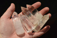 Polished Clear Quartz Crystal Points x 24 From Madagascar - TopRock