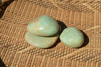 Polished Affordable Kobi Blue Amazonite Free Forms  x 12 From Zimbabwe - TopRock