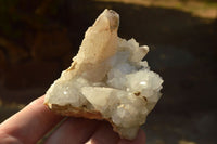 Natural Rare Hollow "Snow" Quartz Specimens (Some With Dog Tooth Calcite Crystals) x 24 From Albert Mountain, Lesotho - TopRock