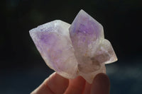 Natural Window Amethyst Quartz Crystals  x 12 From Ambatondrazaka, Madagascar - Toprock Gemstones and Minerals 