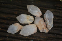 Natural Single Pineapple Candle Quartz Crystals  x 35 From Antsirabe, Madagascar - Toprock Gemstones and Minerals 