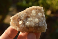 Natural Rare Hollow "Snow" Quartz Specimens (Some With Dog Tooth Calcite Crystals) x 24 From Albert Mountain, Lesotho - TopRock