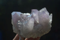 Natural Jacaranda Amethyst Clusters  x 3 From Zambia - Toprock Gemstones and Minerals 