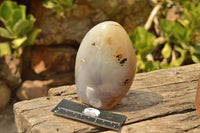 Polished Dendritic Agate Standing Free Forms  x 3 From Moralambo, Madagascar - TopRock